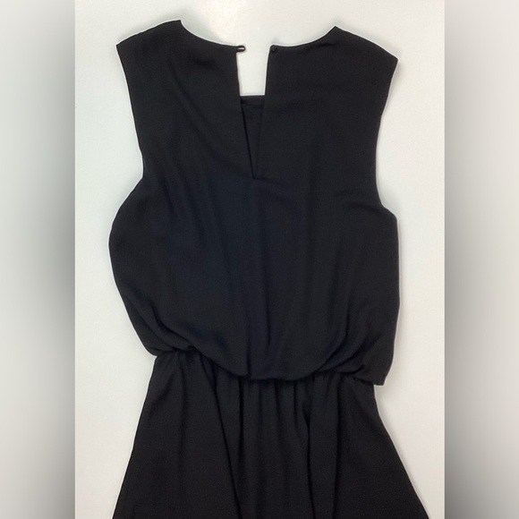 NWT Krista Revolve Black Flounce Sleeveless Classic Mini Dress | XS - Picture 5 of 10